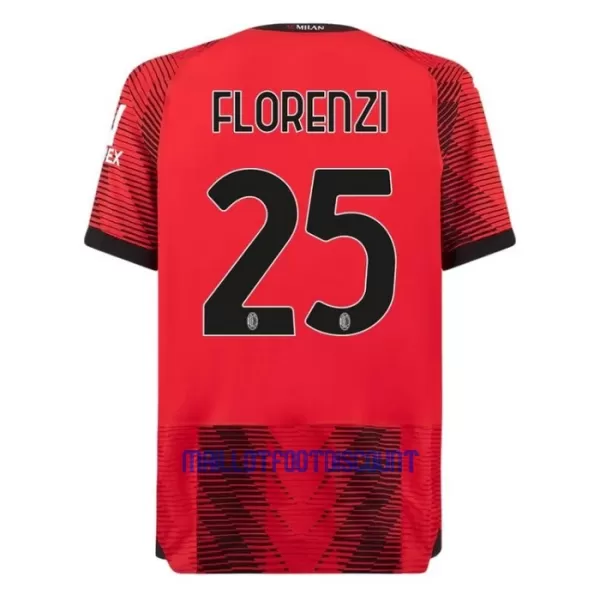 Maillot De Foot Milan AC Florenzi 25 Domicile 23/24