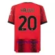 Maillot De Foot Milan AC Pierre Kalulu 20 Domicile 23/24