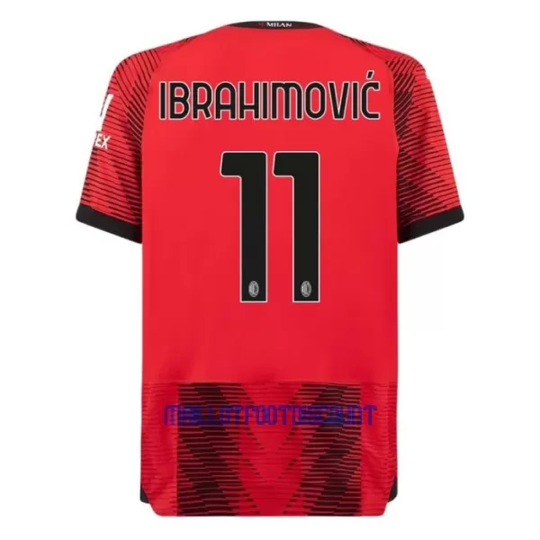 Maillot De Foot Milan AC Zlatan Ibrahimović 11 Domicile 23/24