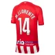 Kit De Football Atlético Madrid M. Llorente 14 Enfant Domicile 23/24