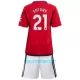 Kit De Football Manchester United Antony Santos 21 Enfant Domicile 23/24