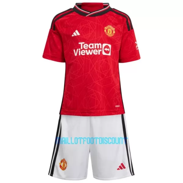 Kit De Football Manchester United Antony Santos 21 Enfant Domicile 23/24