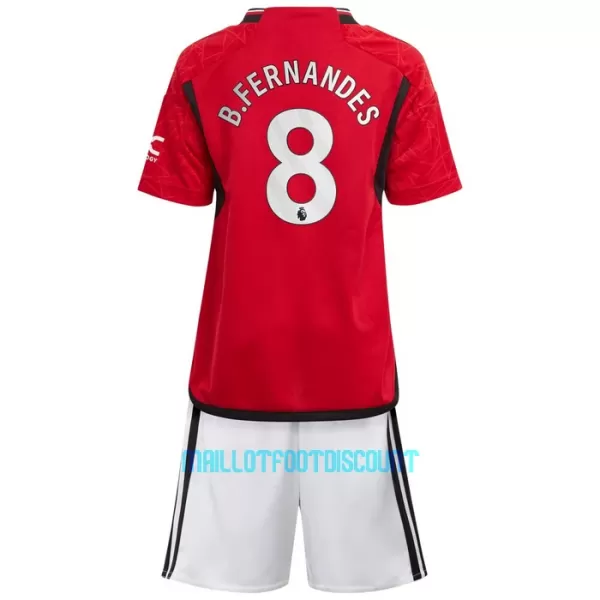 Kit De Football Manchester United Bruno Fernandes 8 Enfant Domicile 23/24