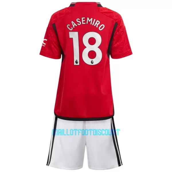 Kit De Football Manchester United Casemiro 18 Enfant Domicile 23/24