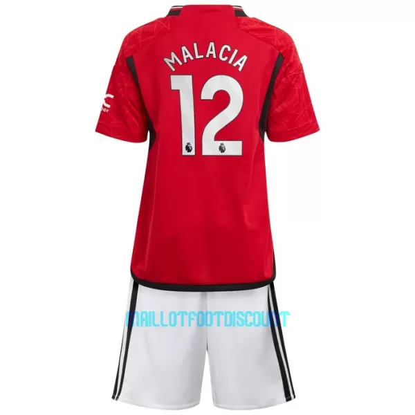 Kit De Football Manchester United Malacia 12 Enfant Domicile 23/24