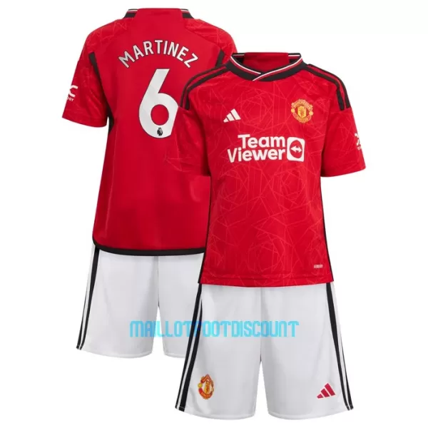 Kit De Football Manchester United Martinez 6 Enfant Domicile 23/24