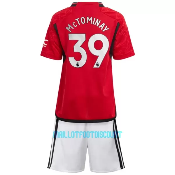 Kit De Football Manchester United McTominay 39 Enfant Domicile 23/24