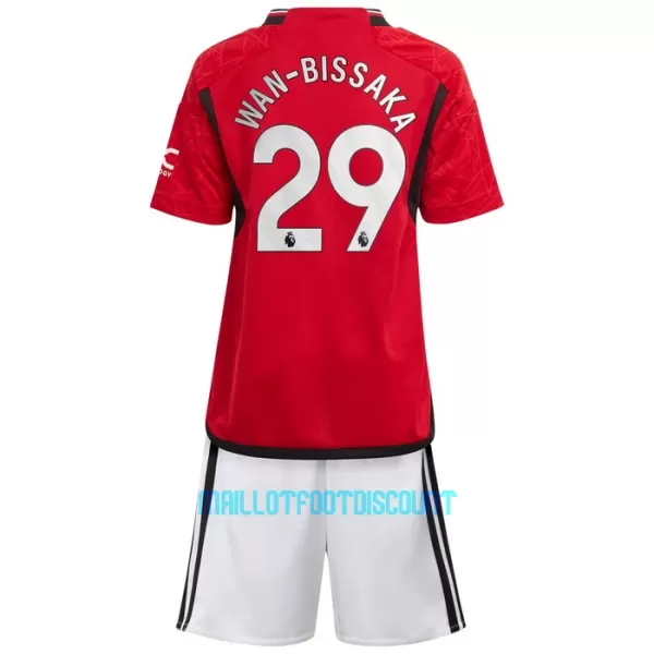 Kit De Football Manchester United Wan-Bissaka 29 Enfant Domicile 23/24