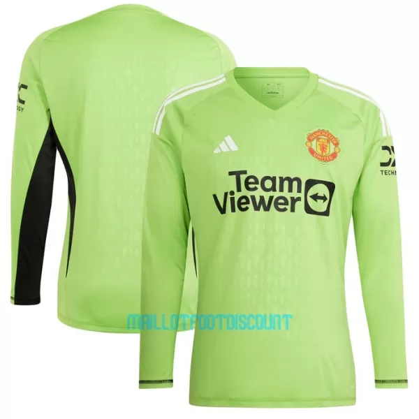 Maillot De Foot Gardien Manchester United Domicile 23/24 Manches Longues