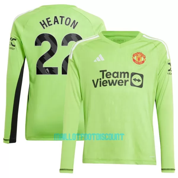 Maillot De Foot Gardien Manchester United Heaton 22 Domicile 23/24 Manches Longues