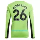 Maillot De Foot Gardien Manchester United Henderson 26 Domicile 23/24 Manches Longues