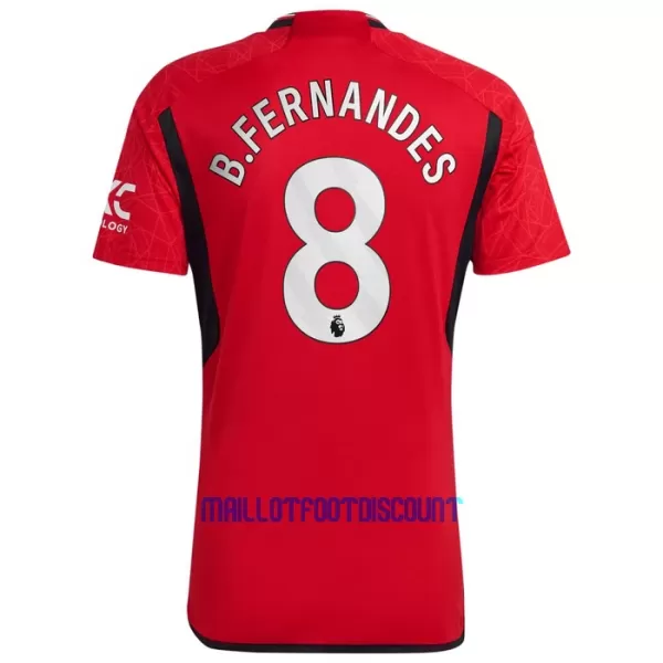 Maillot De Foot Manchester United Bruno Fernandes 8 Domicile 23/24