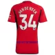 Maillot De Foot Manchester United Donny Van de Beek 34 Domicile 23/24