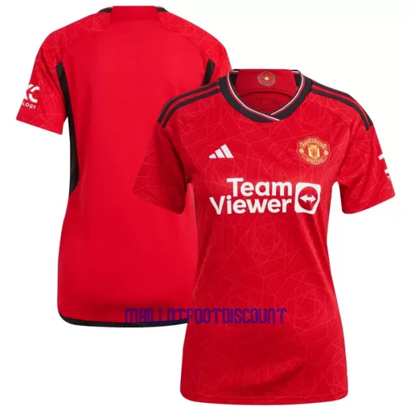 Maillot De Foot Manchester United Femme Domicile 23/24