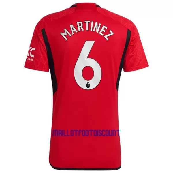 Maillot De Foot Manchester United Martinez 6 Domicile 23/24