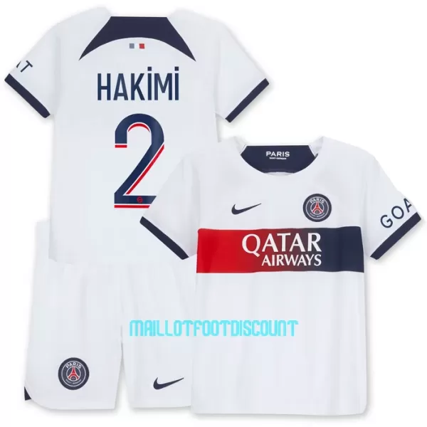 Kit De Football Paris Saint-Germain Achraf Hakimi 2 Enfant Extérieur 23/24