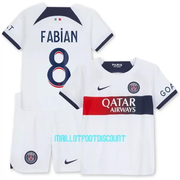 Kit De Football Paris Saint-Germain Fabian Ruiz 8 Enfant Extérieur 23/24