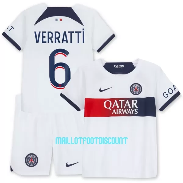 Kit De Football Paris Saint-Germain Verratti 6 Enfant Extérieur 23/24