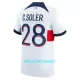 Maillot De Foot Paris Saint-Germain C. Soler 28 Extérieur 23/24