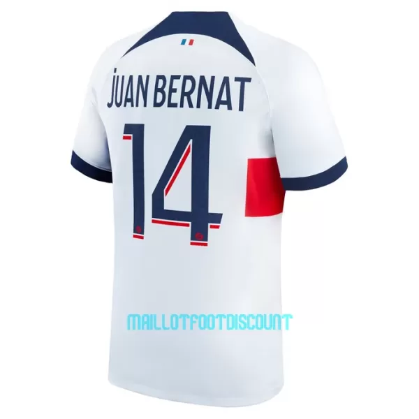 Maillot De Foot Paris Saint-Germain Juan Bernat 14 Extérieur 23/24