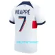 Maillot De Foot Paris Saint-Germain Kylian Mbappé 7 Extérieur 23/24