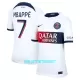 Maillot De Foot Paris Saint-Germain Kylian Mbappé 7 Femme Extérieur 23/24