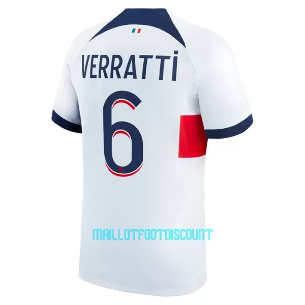 Maillot De Foot Paris Saint-Germain Verratti 6 Extérieur 23/24