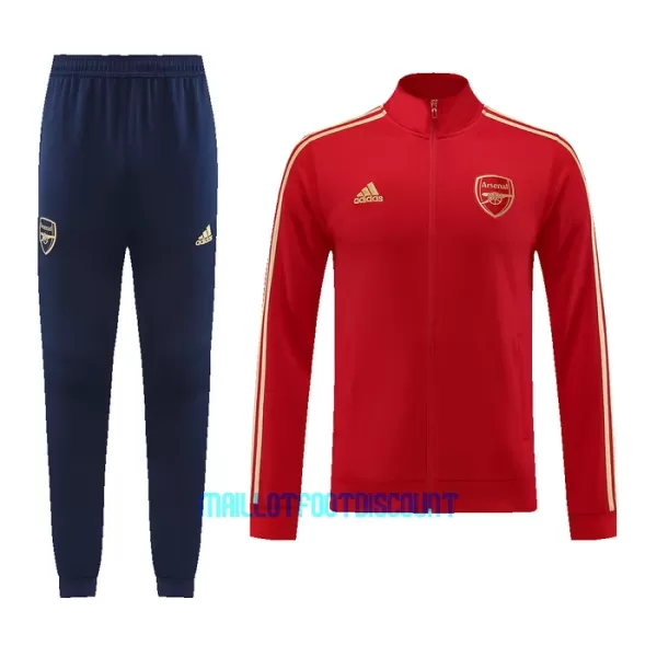 Arsenal Ensemble Vestes d'Entraînement 23/24 Rouge