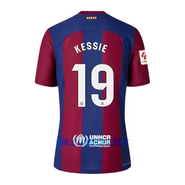 Kit De Football FC Barcelone Kessie 19 Enfant Domicile 23/24