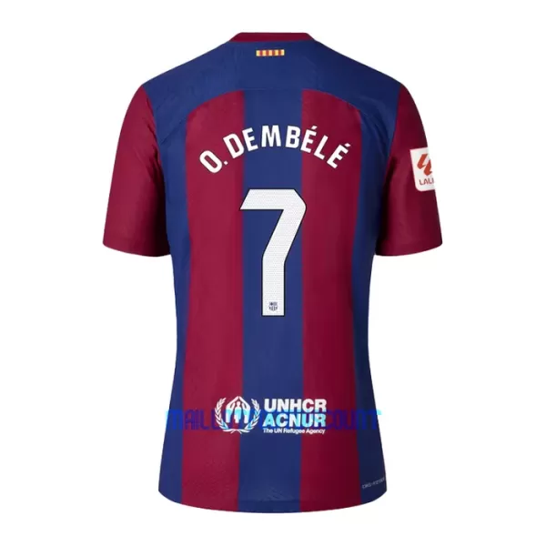 Kit De Football FC Barcelone Ousmane Dembélé 7 Enfant Domicile 23/24