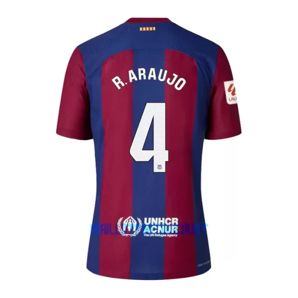 Kit De Football FC Barcelone Ronald Araujo 4 Enfant Domicile 23/24