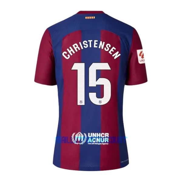 Maillot De Foot FC Barcelone Christensen 15 Domicile 23/24