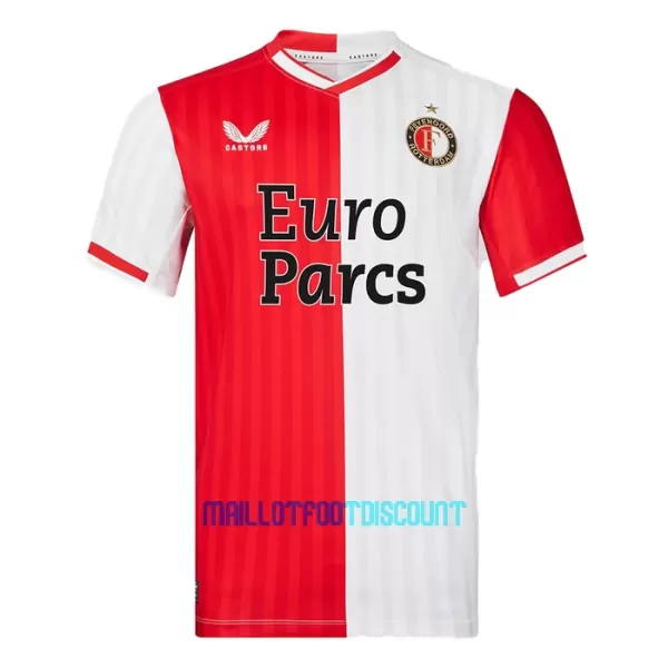 Maillot De Foot Feyenoord Rotterdam Domicile 23/24