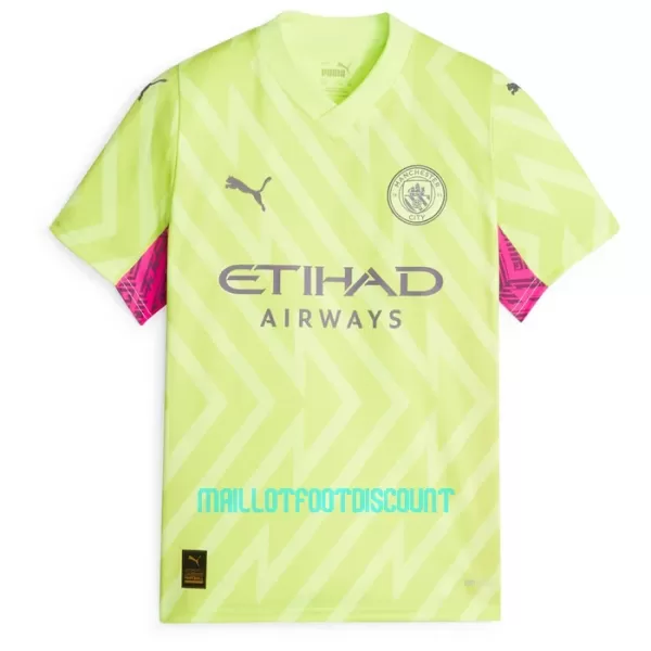 Maillot De Foot Gardien Manchester City Champions of Europe Third 23/24