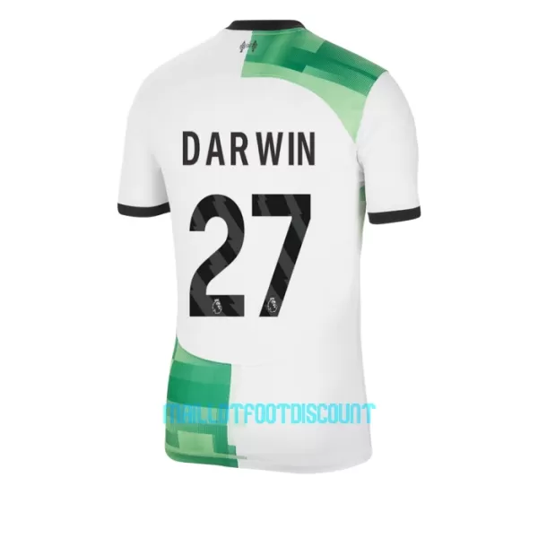 Maillot De Foot Liverpool Darwin Núñez 27 Extérieur 23/24