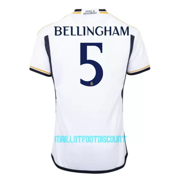 Maillot De Foot Real Madrid Jude Bellingham 5 Domicile 23/24