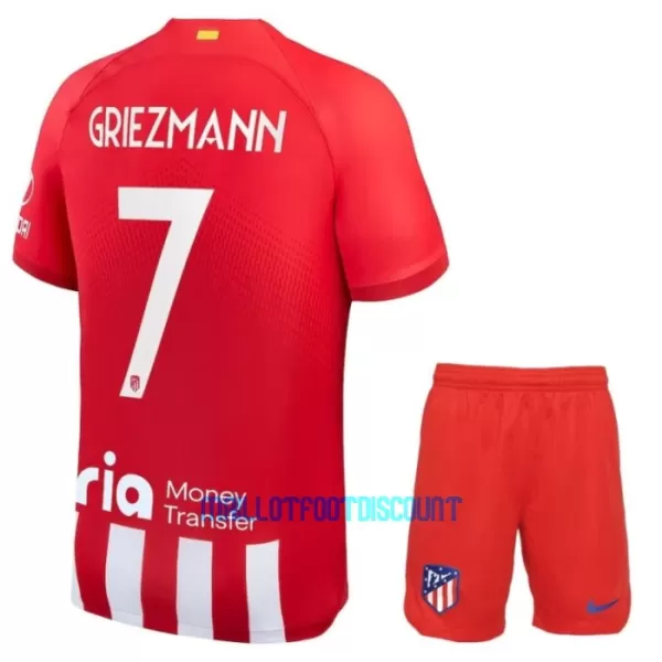 Kit De Football Atlético Madrid Antoine Griezmann 7 Enfant Domicile 23/24