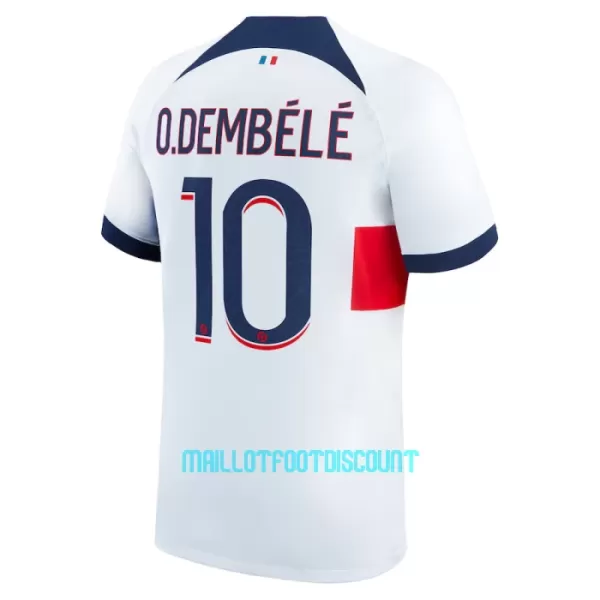 Kit De Football Paris Saint-Germain Ousmane Dembélé 10 Enfant Extérieur 23/24