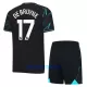 Kit De Football Manchester City Kevin De Bruyne 17 Enfant Third 23/24