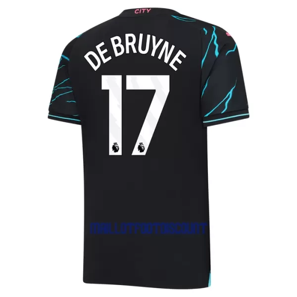 Kit De Football Manchester City Kevin De Bruyne 17 Enfant Third 23/24