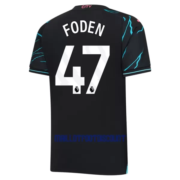 Kit De Football Manchester City Phil Foden 47 Enfant Third 23/24