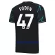 Kit De Football Manchester City Phil Foden 47 Enfant Third 23/24