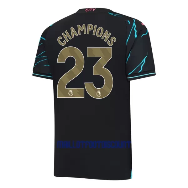 Maillot De Foot Manchester City Champions 23 Third 23/24