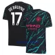 Maillot De Foot Manchester City Kevin De Bruyne 17 Third 23/24