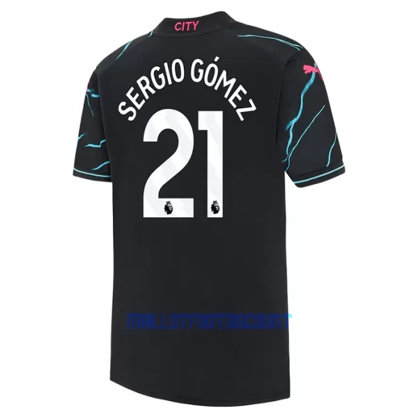 Maillot De Foot Manchester City Sergio Gomez 21 Third 23/24