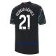 Maillot De Foot Manchester City Sergio Gomez 21 Third 23/24