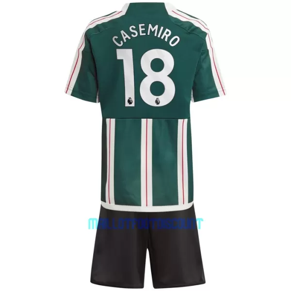 Kit De Football Manchester United Casemiro 18 Enfant Extérieur 23/24