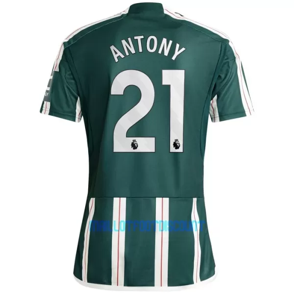 Maillot De Foot Manchester United Antony Santos 21 Extérieur 23/24