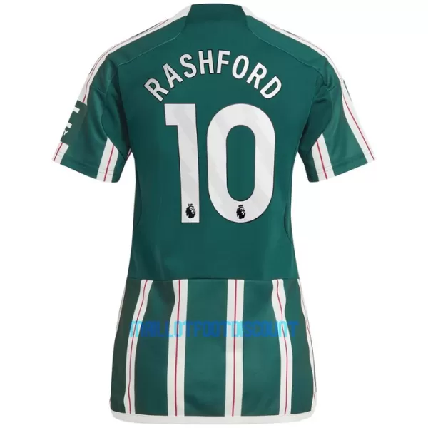 Maillot De Foot Manchester United Marcus Rashford 10 Femme Extérieur 23/24