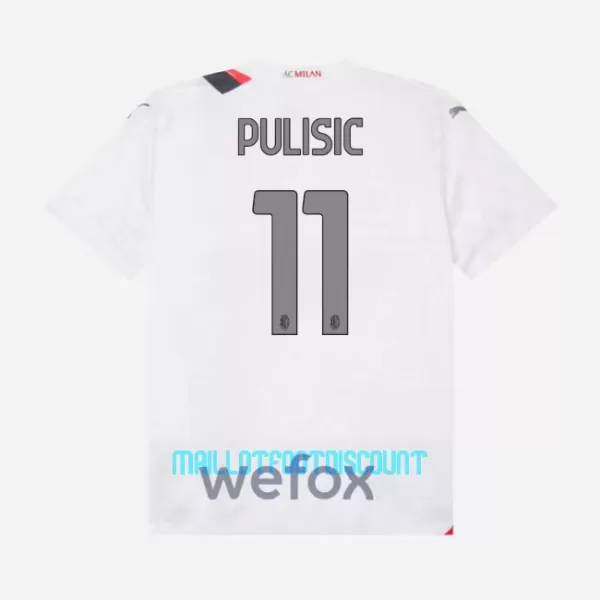 Kit De Football Milan AC Christian Pulišić 11 Enfant Extérieur 23/24